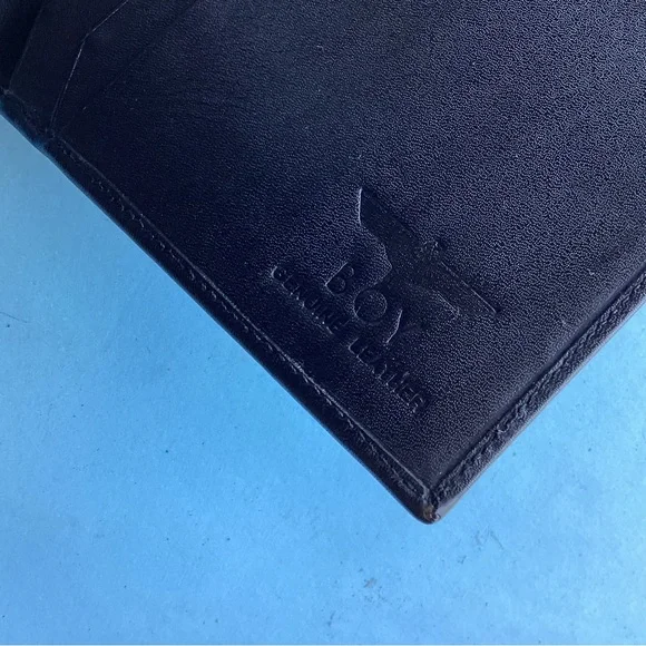 Vintage BOY LONDON wallet leather and metal